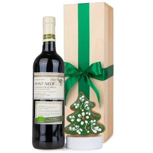 Zestaw prezentowy z winem SU55 Wino organiczne w zgodzie z naturą 
