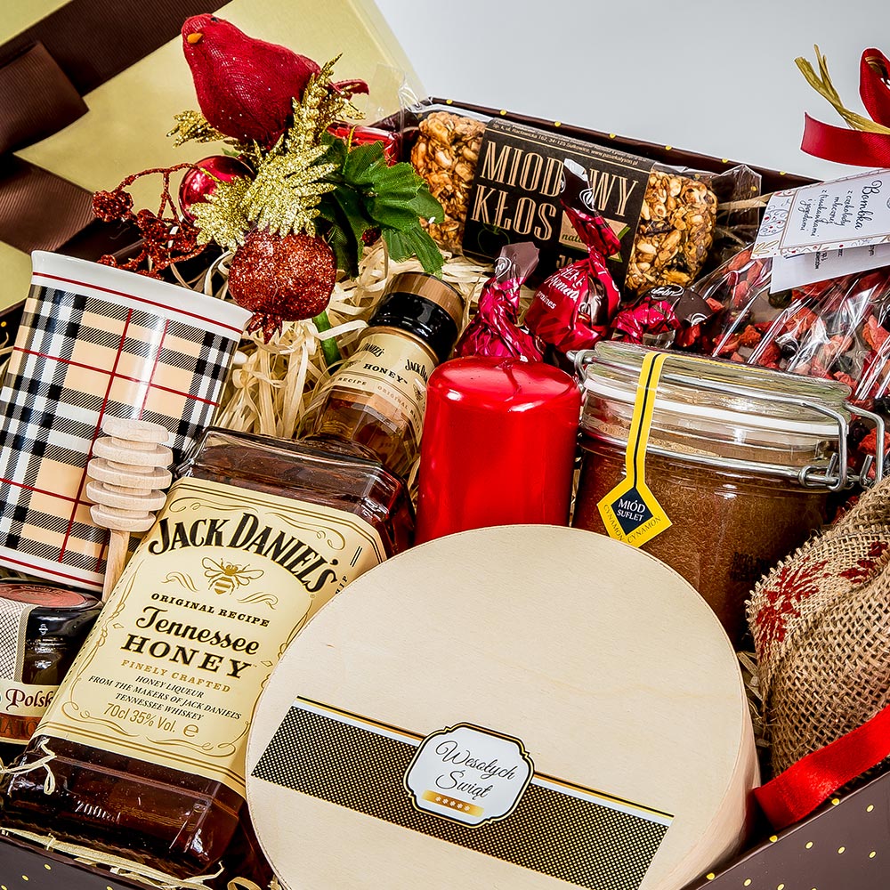 Upominek Świąteczny z whisky ES103 Miodowy Raj