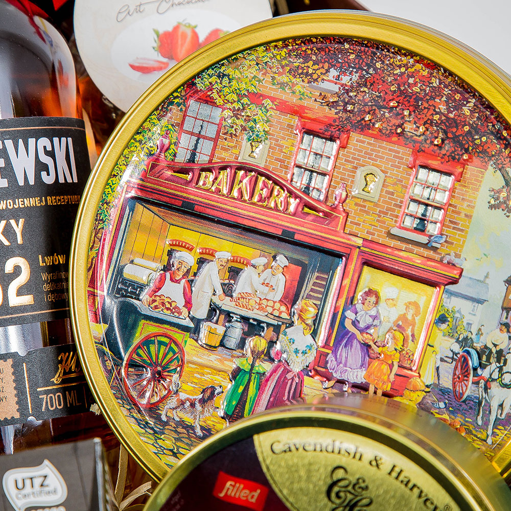 Upominek świąteczny z whisky ES132 Magia świąt