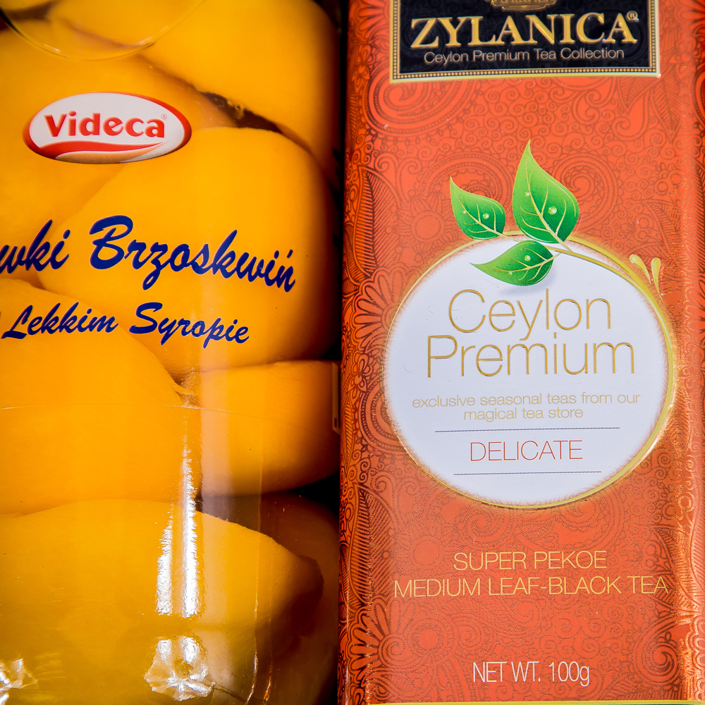 Upominek świąteczny z winem ES136 Herbaciane święta