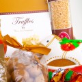 detal-2-BJ72 Świąteczny czas.jpg trufle belgijskie zestaw świąteczny z nugatem