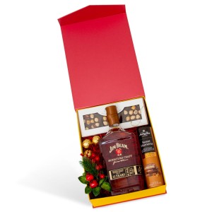 Kosz ze słodyczami i Jim Beam CL71