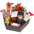 Zestaw prezentowy BJ67 VIP box zestaw upominkowy z alkoholem dwie butelki dużo słodyczy