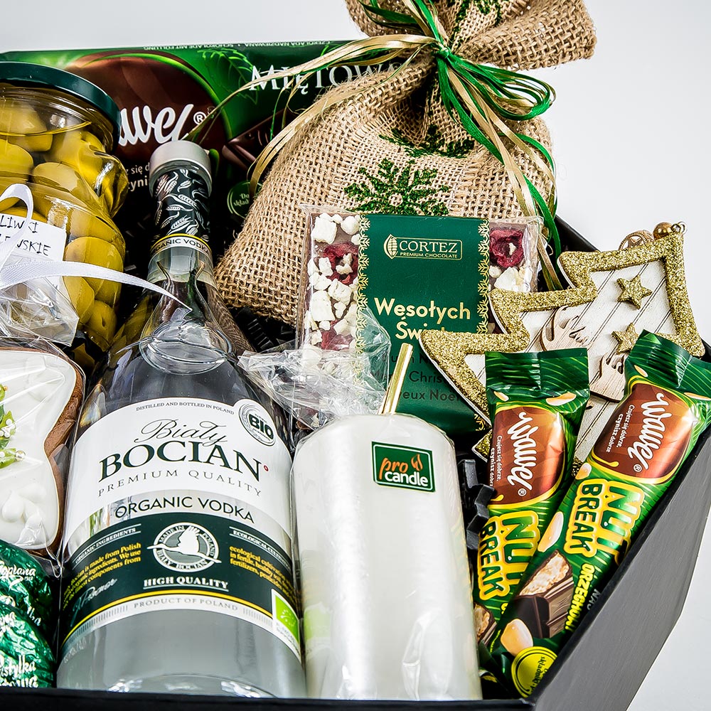 Upominek świąteczny z alkoholem ES102 Nadzieja