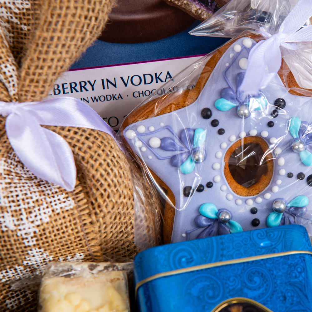 UPOMINEK ŚWIĄTECZNY Z MARTINI ES12  NIEBIESKA GWIAZDKA