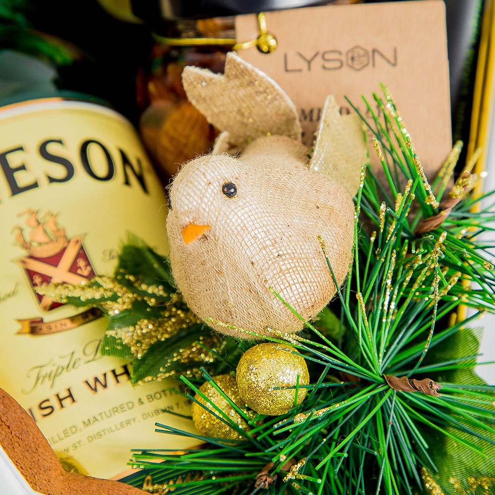 Upominek świąteczny z whiskey ES131 Rozkosz świąt