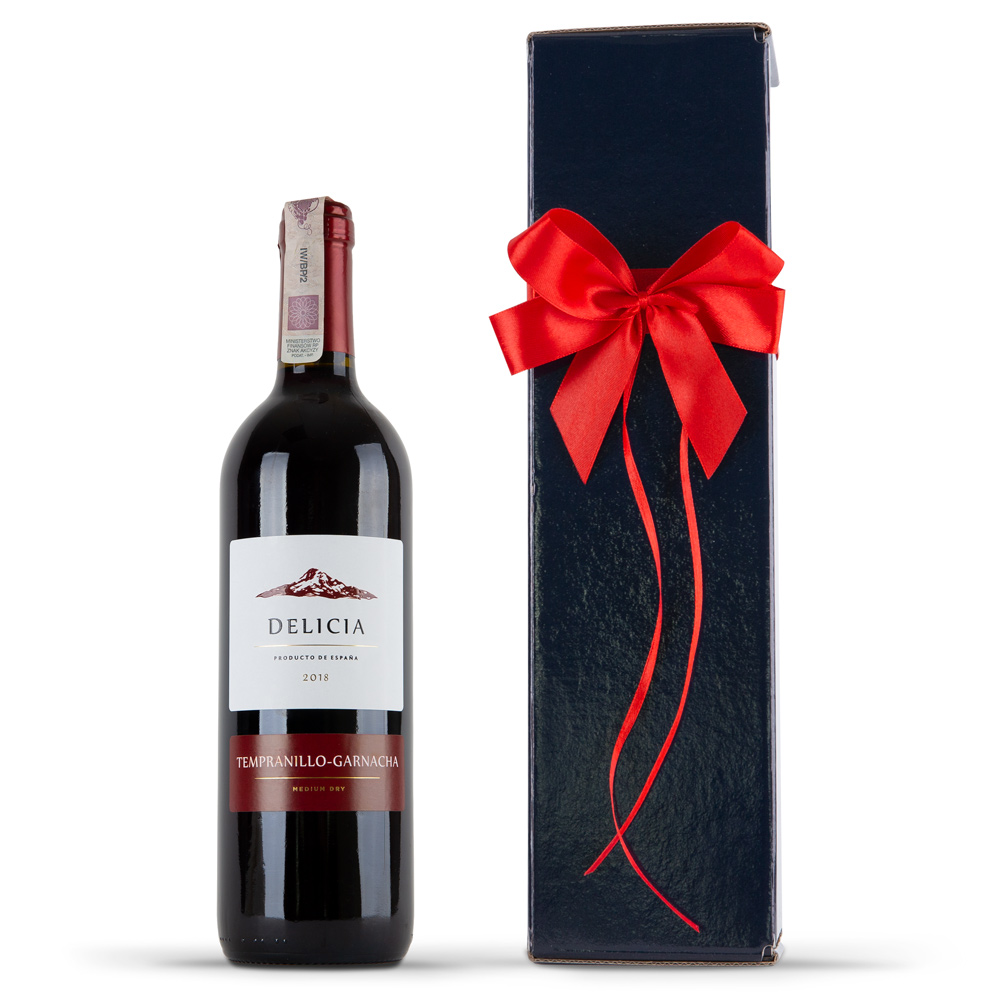wino-delicia-z-granatowym-pudelkiem